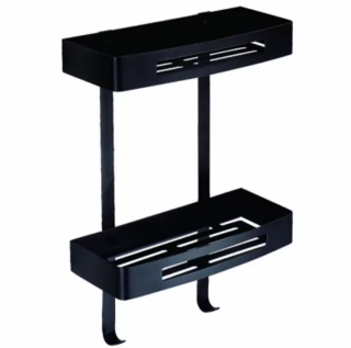 Полка прямоугольная AZARIO ALTRE AZ-170-2B двухэтажная